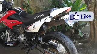 Xr 150L modified to Supermoto transformation [upl. by Necaj]