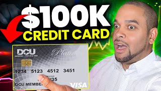 DCU CREDIT UNION 100000 VISA PLATINUM CREDIT CARD APPROVAL  FULL REVIEW [upl. by Bortman]