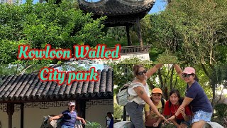 Kowloon Walled City Park Hong kong Historical Park exploremore [upl. by Itsa]