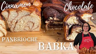 Recipe for Babka  Made two ways Cinnamon Babka amp Chocolate Babka PanBrioche  Brioche Bread [upl. by Chappelka]