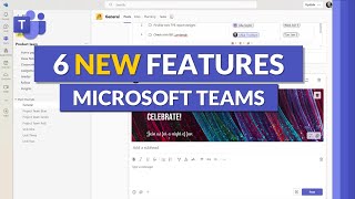 6 new features in Microsoft Teams for Spring 2024 [upl. by Eckel]