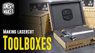 Making custom toolboxes using a laser engraver [upl. by Hsakiv868]