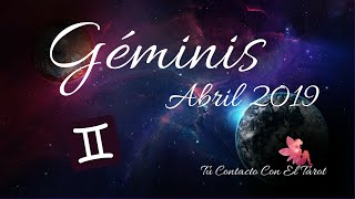 GEMINIS ♊️ REGALOS DEL UNIVERSO Abril 2019 [upl. by Fawne589]