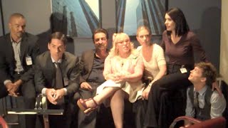 Criminal Minds Cast talks BAUs Big Reunion Season 7 Interview [upl. by Yvi]