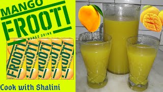 100 pure Frooti घर में बनाएं सिर्फ 2 चीज़ो से  मार्किट जैसी फ्रूटी घर में बनेगी वो भी कम टाइम में [upl. by Kapeed]