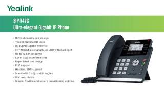 T42G IP Phone  Introduction [upl. by Acilegna333]