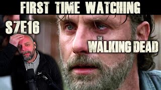 THE WALKING DEAD S7E16 The First Day of the Rest of Your Life  FIRST TIME WATCHING  REACTION [upl. by Marti]