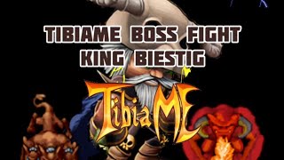 Boss Fight vs King Erebos BIESTIG  TibiaME [upl. by Dleifniw]