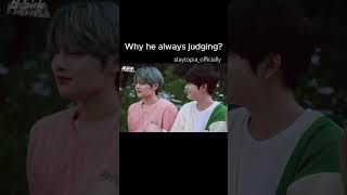 insert bombastic side eye audio jeongin straykids skz sideeye [upl. by Haskel]