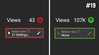 21 youtube settings that fk small channels [upl. by Yrrag]