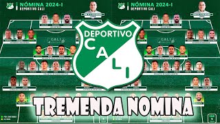 Deportivo Cali y un tremendo equipo para el 2024💣💚 ¿vos ya te abonaste [upl. by Yreffoeg936]