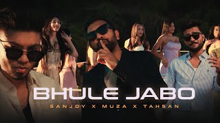 Bhule Jabo  Sanjoy  Tahsan  Muza Official Music Video [upl. by Nellahs]