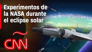 Los experimentos que la NASA realizará durante el eclipse solar de 2024 [upl. by Thury]