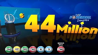 44 Million Lotto Powerball NZ Draw 2402 Saturday 10th August powerball lottonz jackpot lotto [upl. by Croydon]