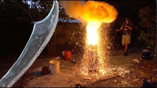 Making a Sword with THERMITE [upl. by Ybbob223]