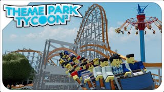 Theme park tycoon 2  A tour around my park  Roblox [upl. by Slaughter]