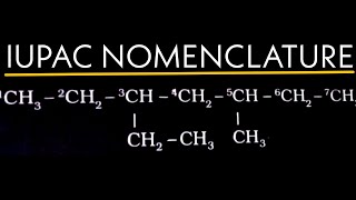 3ethyl5methyl heptane IUPAC NOMENCLATURE Organic chemistry [upl. by Aenad951]