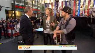 Stuck Like Glue Sugarland on Today Show [upl. by Dru]