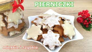 Szybkie PIERNICZKI miękkie od razu po upieczeniu ⭐ 3 zasady jak upiec mięciutkie pierniczki 🎄🎅 [upl. by Irrac]