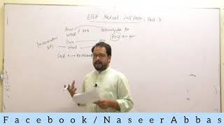 Naseer Abbas sir Lectures English Etea crouse5 [upl. by Nepets]