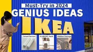 9 Genius IKEA Ideas You Need to Try in 2024  Amazing SpaceSaving Hacks amp Innovative Products [upl. by Jp]