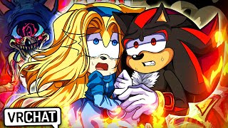 SONICEXE KILLS MARIA Shadow amp Maria Meet SONICEXE VR Chat [upl. by Pentheam]