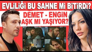 Demet Özdemir Engin Akyürekin ateşli yatak sahnesi olay yarattı Boşanmanın nedeni bu sahne mi [upl. by Earahc]