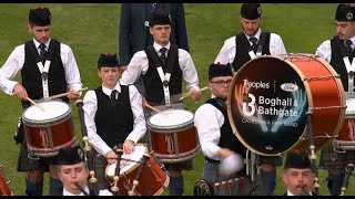 Peoples Ford Boghall and Bathgate  2023 MSR  World Pipe Band Championships [upl. by Hen735]