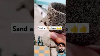 Sand art 🎨 video 👍👍 sculpture sandartist sandartistindia story shorts shortvideo trending [upl. by Ody]