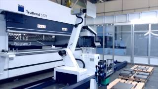 TRUMPF Bending TruBend Cell 5000 with ToolMaster [upl. by Heins]