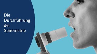 Demonstration einer Spirometrie [upl. by Ssidnak97]