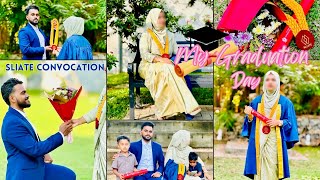 கல்யாண நாள் போல மற்றுமொரு மகிழ்ச்சியான தருணம்❤️‍🩹Best Convocation vlog SLIATE🇱🇰vlog dayinmylife [upl. by Ynnej]