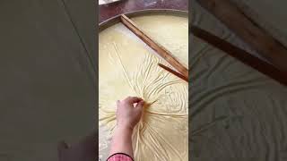 Dried bean curd sticks making process [upl. by Rivard949]