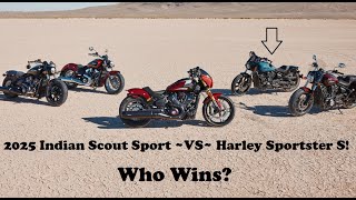 Part 2 Harley Sportster S vs Indian Scout Sport [upl. by Cirilo]