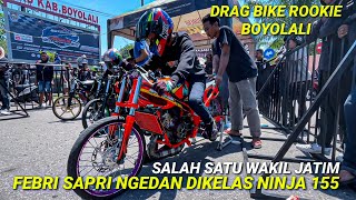 PALING SEREM🔴 Kelas Ninja Frame Std 155 CC Time Saling Pepet DRAG BIKE ROOKIE BOYOLALI [upl. by Llirred979]