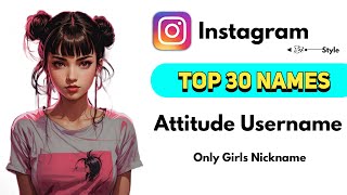 instagram username for girls 💘 instagram username ideas for girls 🤩 instagram username for girl 2025 [upl. by Kiehl265]