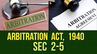 Introduction to Arbitration Act 1940 I Sec 25 of Arbitration Act [upl. by Ajay145]