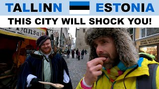 A tour of TALLINN Estonia  My Favourite City in the World [upl. by Drisko]