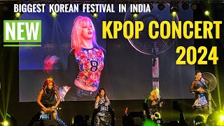 KPOP IN INDIA 2024 MUMBAI CONCERT 😍 BLACKSWAN  GREAT GUYS ABLUE  BIGGEST KOREAN FESTIVAL LIVE [upl. by Fawcett]