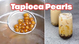 How to Make Tapioca Pearls [upl. by Steen]