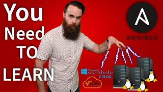 you need to learn Ansible RIGHT NOW Linux Automation [upl. by Yablon]