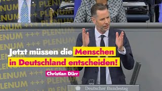 Herr Kanzler machen Sie den Weg frei für die Vertrauensfrage im Bundestag [upl. by Adelbert]