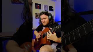 32 polyrhythm riff polyrhythms musictheory guitaristsofyoutube acousticguitar nylonguitar [upl. by Bail835]