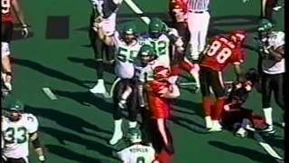 CFL 2003 CALAGRY STAMPEDERS AT SASKATCHEWAN ROUGHRIDERS [upl. by Sonny]