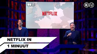 Simpel Liedje Netflix in 1 minuut  Even Tot Hier  Seizoen 12 [upl. by Marucci]