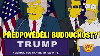 KONSPIRAČNÍ TEORIE SIMPSONOVI TRUMP PREZIDENT CORONA VIRUS A DALŠÍ VĚCI KTERÉ PŘEDPOVĚDĚLI🤯 [upl. by Nevaed]