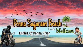 Nellore To Penna Sagaram Beach nellore beach journey happy happiness [upl. by Atir]