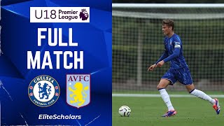 Full Match Chelsea vs Aston Villa  U18 Premier League  210924 [upl. by Dnamra]