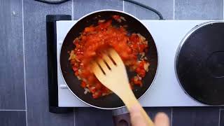 Easy Shakshuka Recipe  North AfricanStyle Eggs in Tomato Sauce [upl. by Ziguard880]