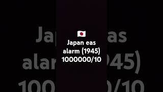 Japan eas alarm1945 [upl. by Nerok]